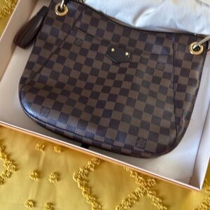 Louis Vuitton South Bank crossbody bag.